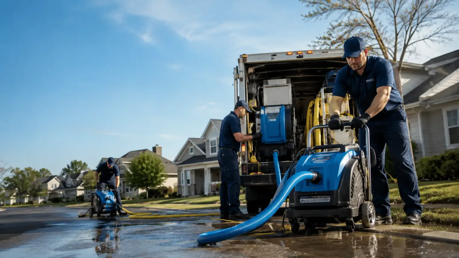 Flood Damage Cleanup in Tarzana, CA